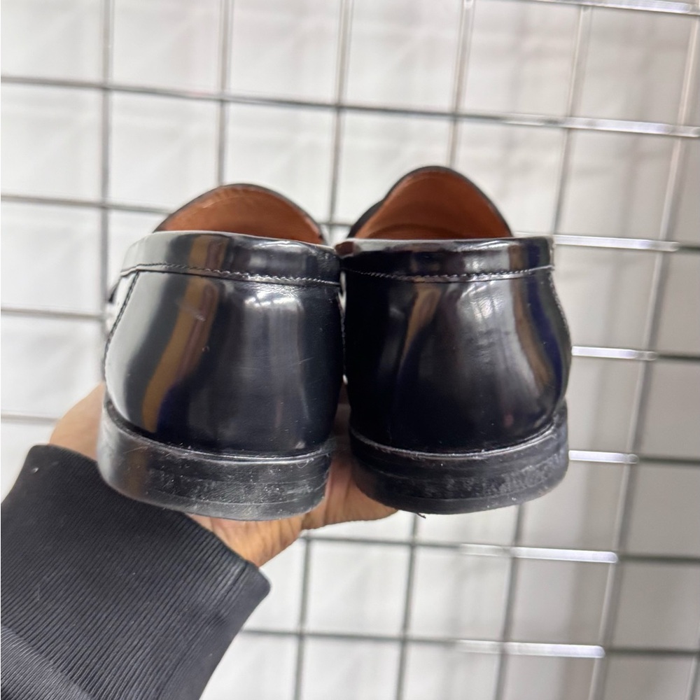 Jonak Paris Thelma Black Shiny Leather Round-Toe Loafers Womens Size EU 37 US 7 - Picture 7 of 7